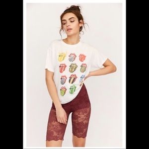 NWT Free People Bianca Lace Biker Short